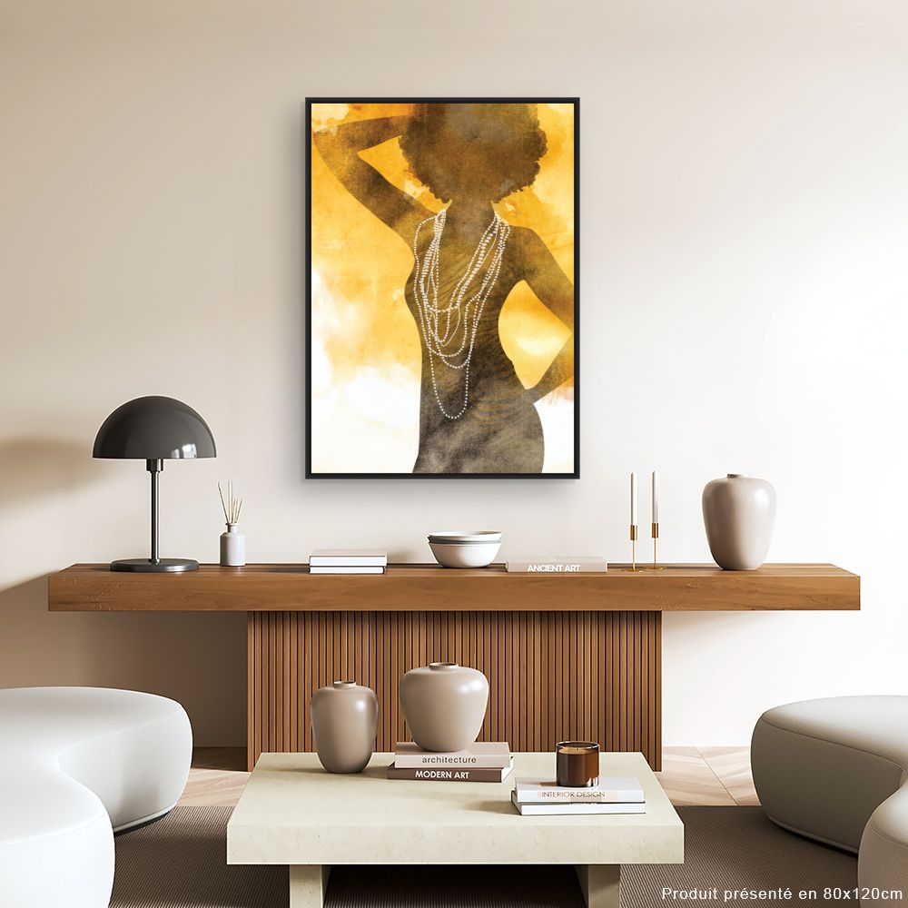 Tableau Silhouette élégante