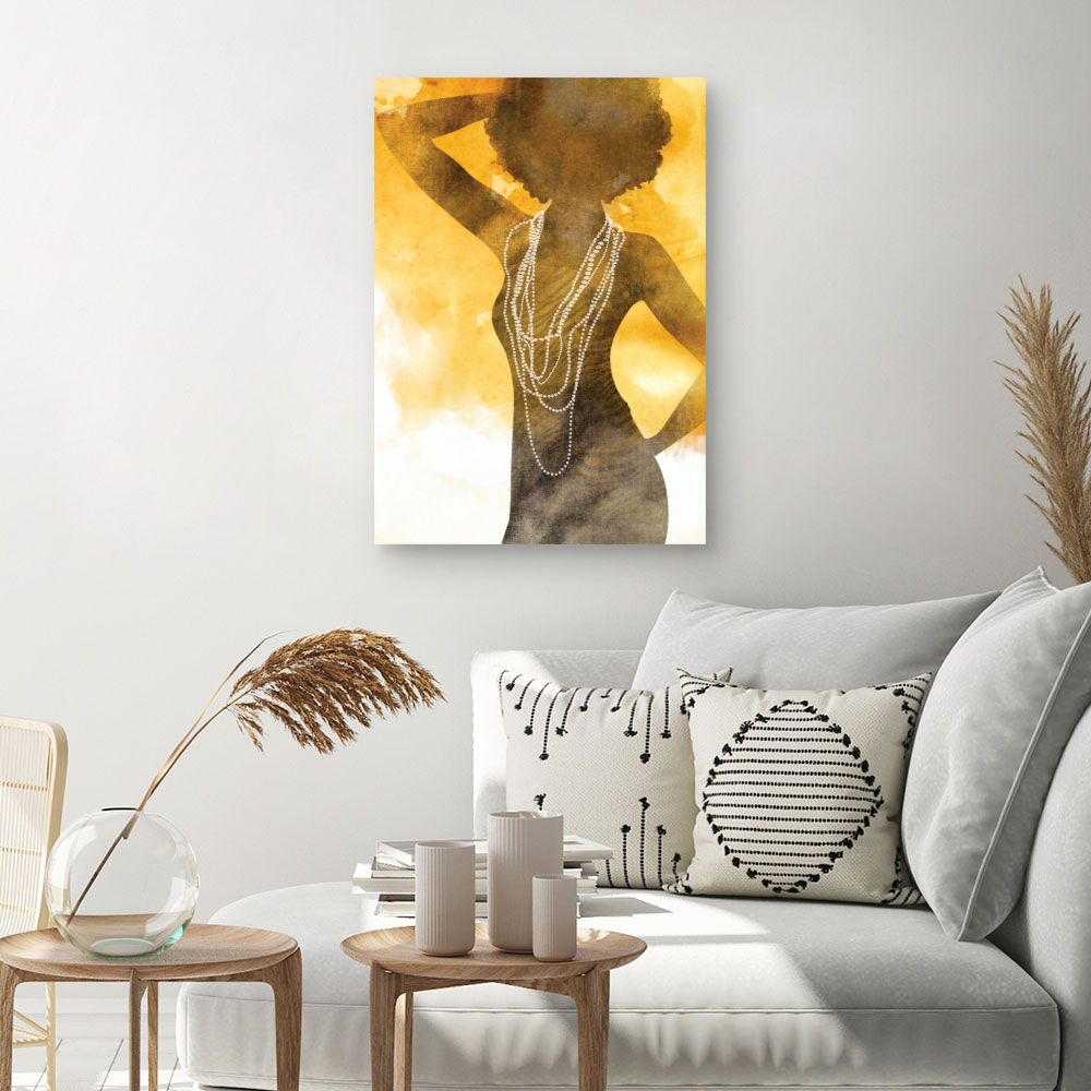 Tableau Silhouette élégante