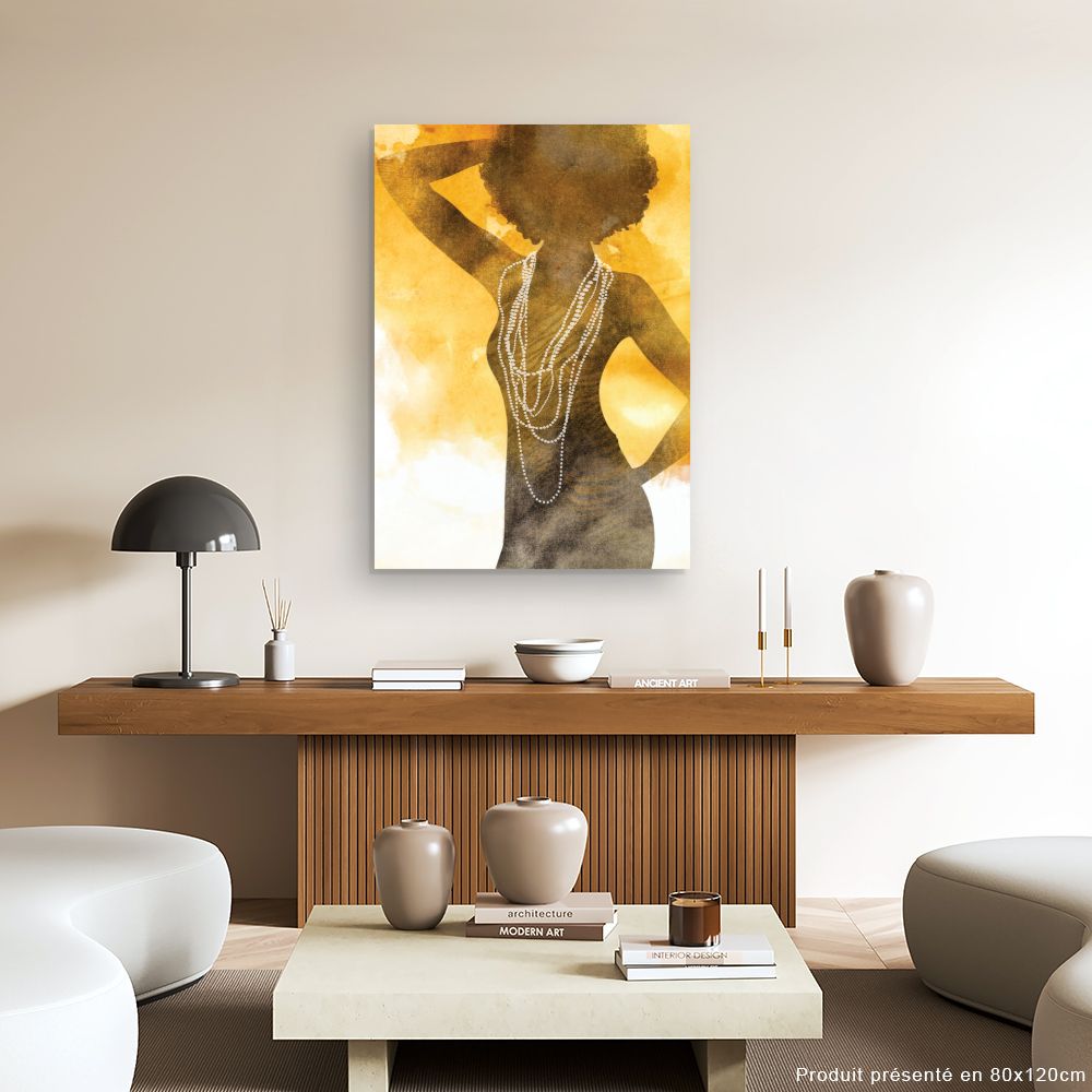 Tableau Silhouette élégante