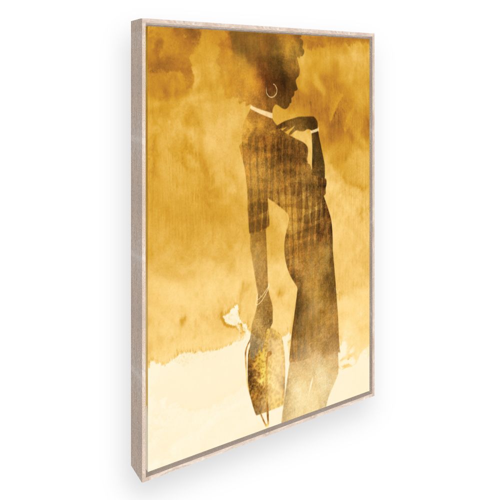 Toile Silhouette élégante