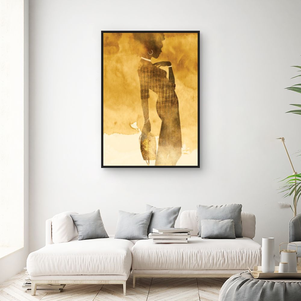 Tableau Silhouette élégante