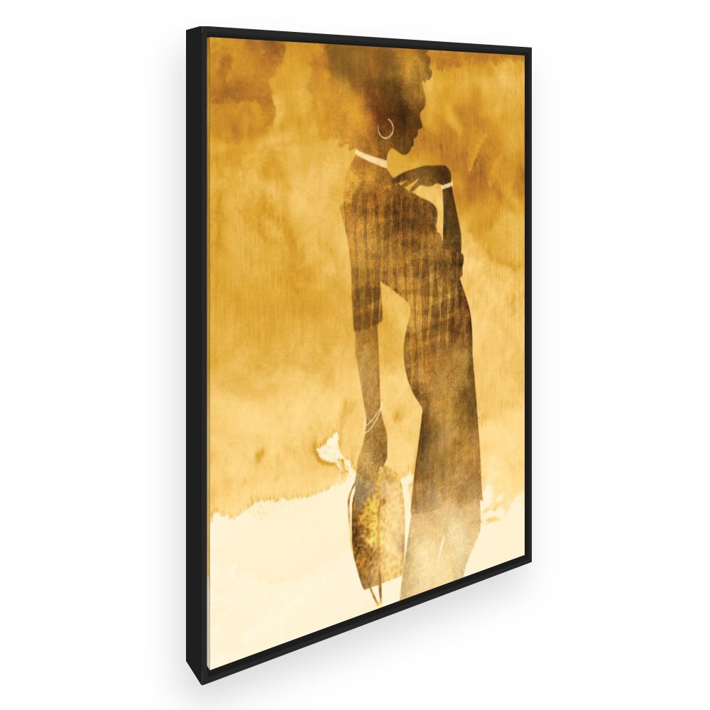 Toile Silhouette élégante