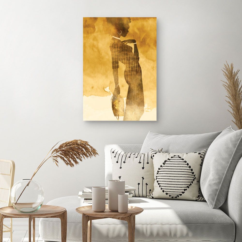 Tableau Silhouette élégante