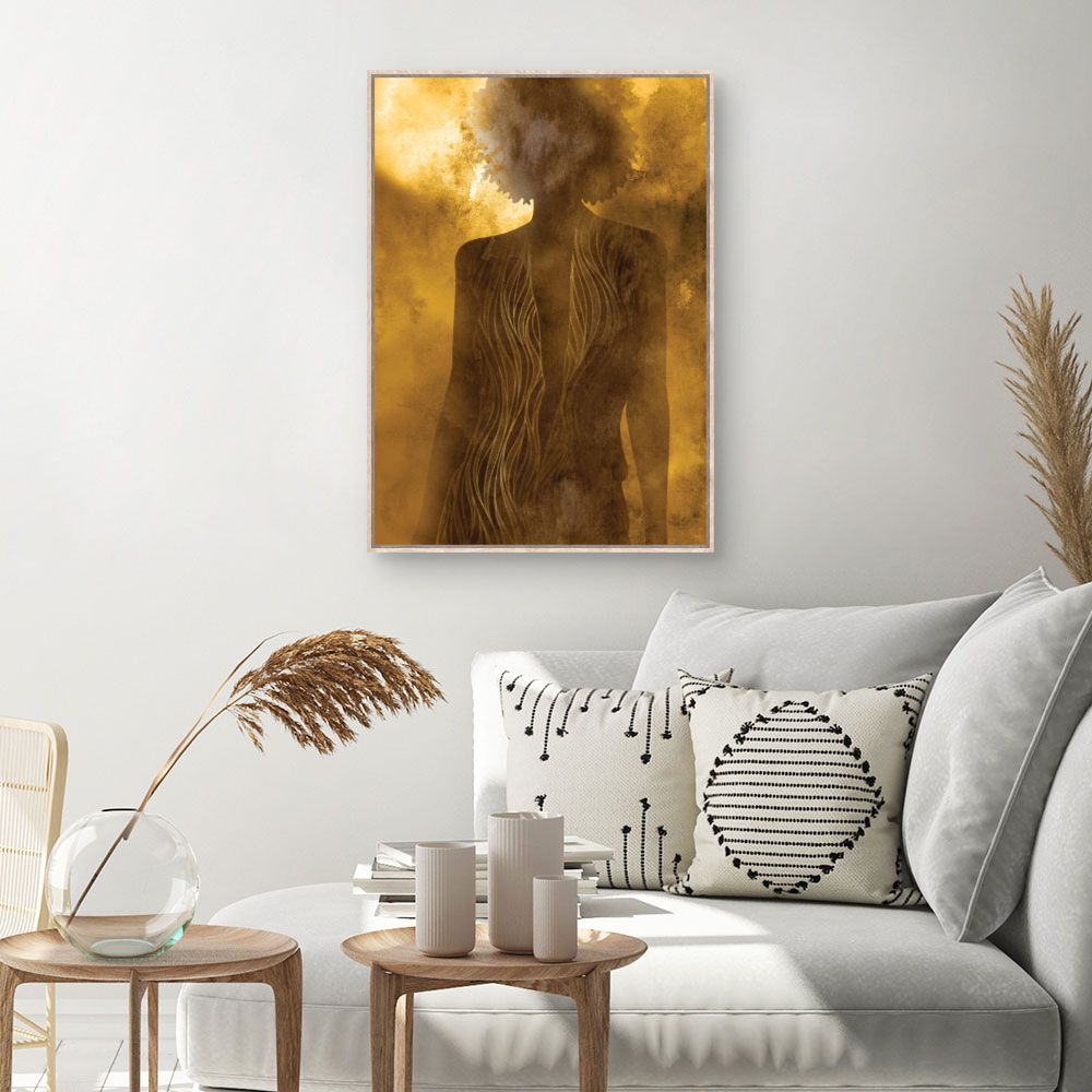 Tableau Silhouette élégante