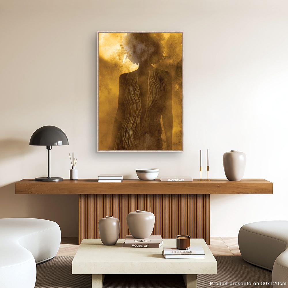 Tableau Silhouette élégante