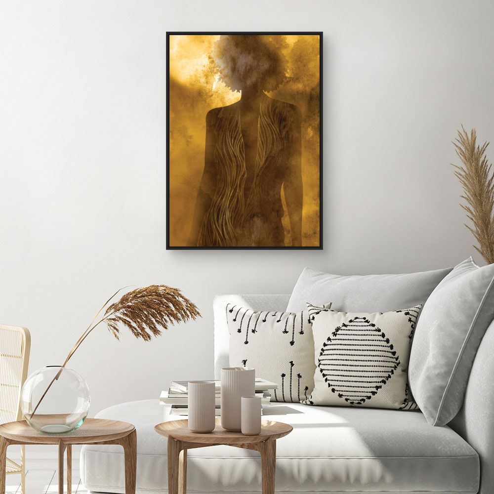 Tableau Silhouette élégante