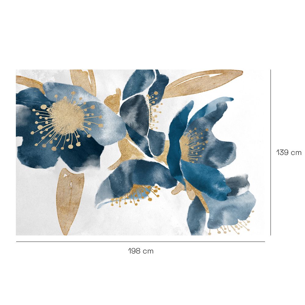 Tapis n°139 Motifs floraux élégants