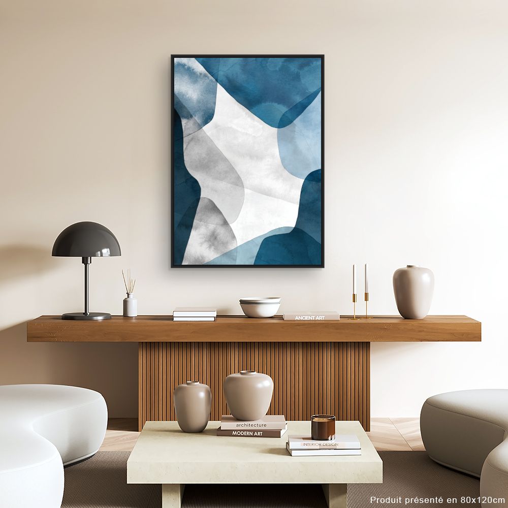 Tableau Abstrait fluide