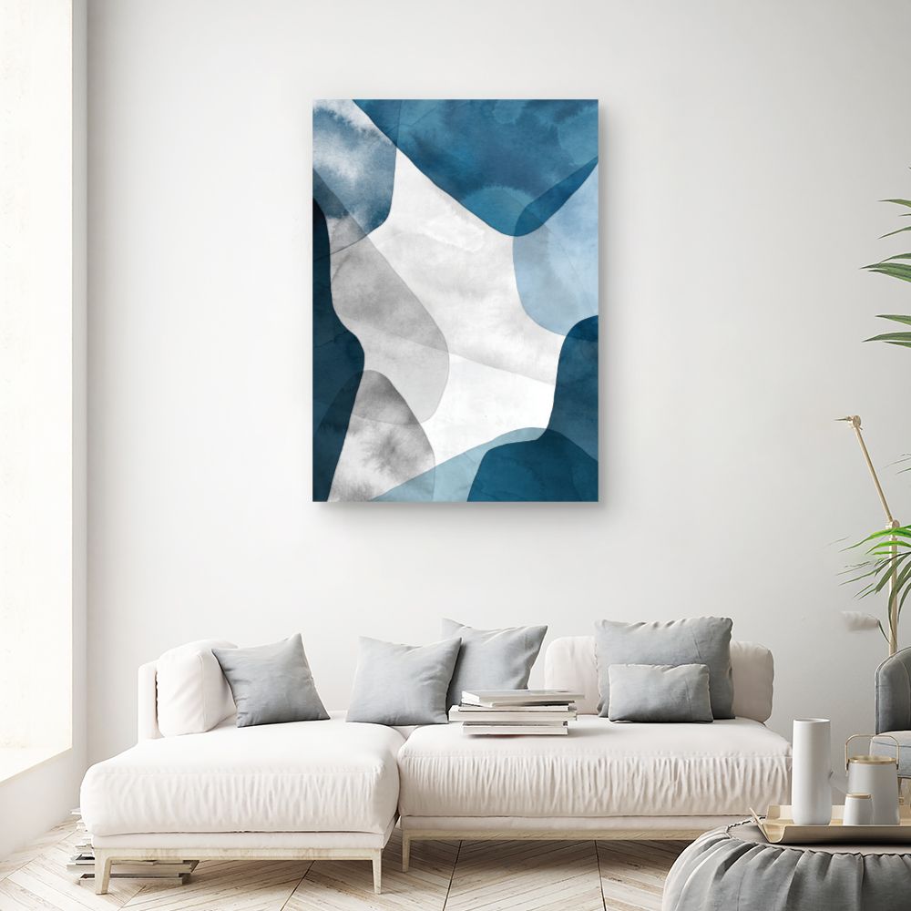 Tableau Abstrait fluide