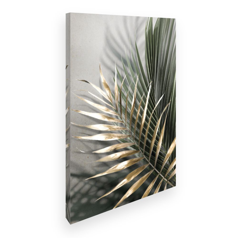 Toile Feuilles élégantes