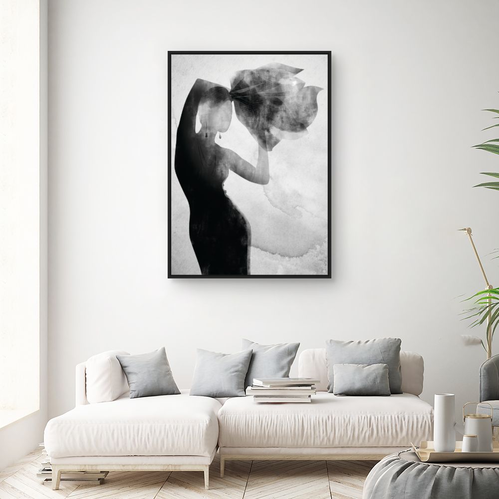 Tableau Silhouette élégante