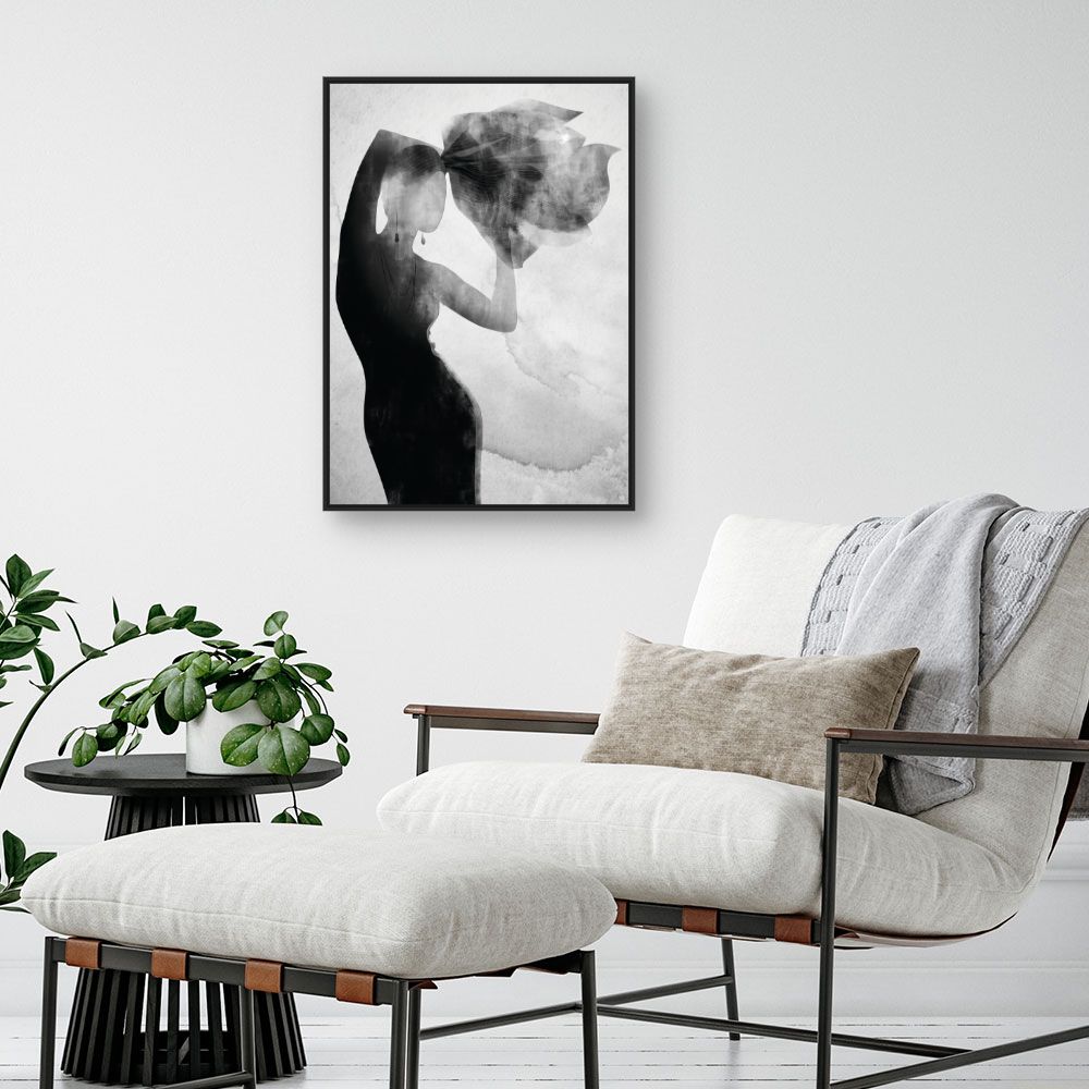 Tableau Silhouette élégante