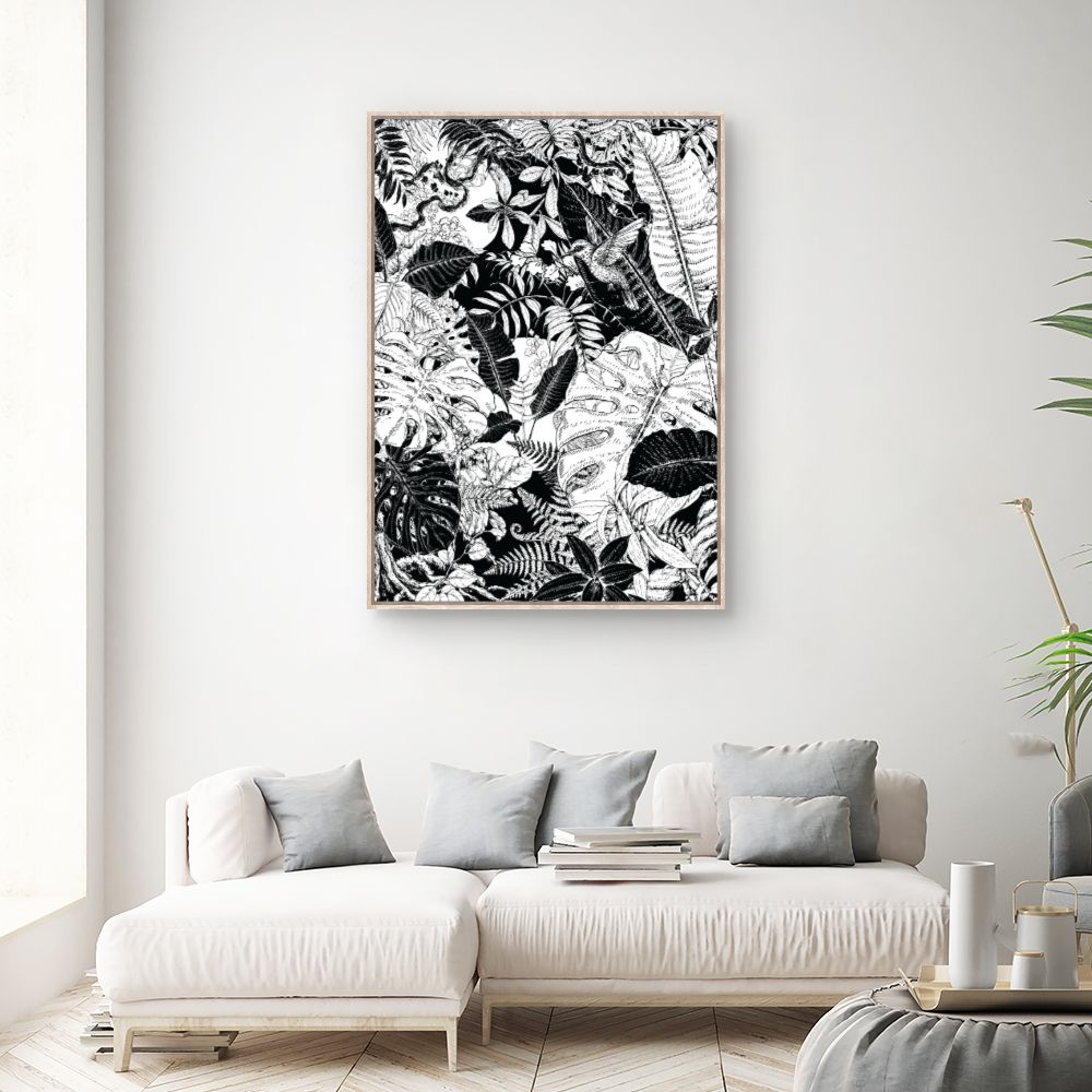 Tableau Jungle exotique