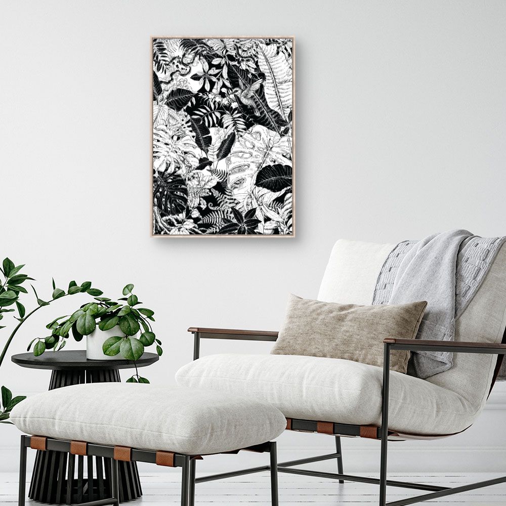 Tableau Jungle exotique