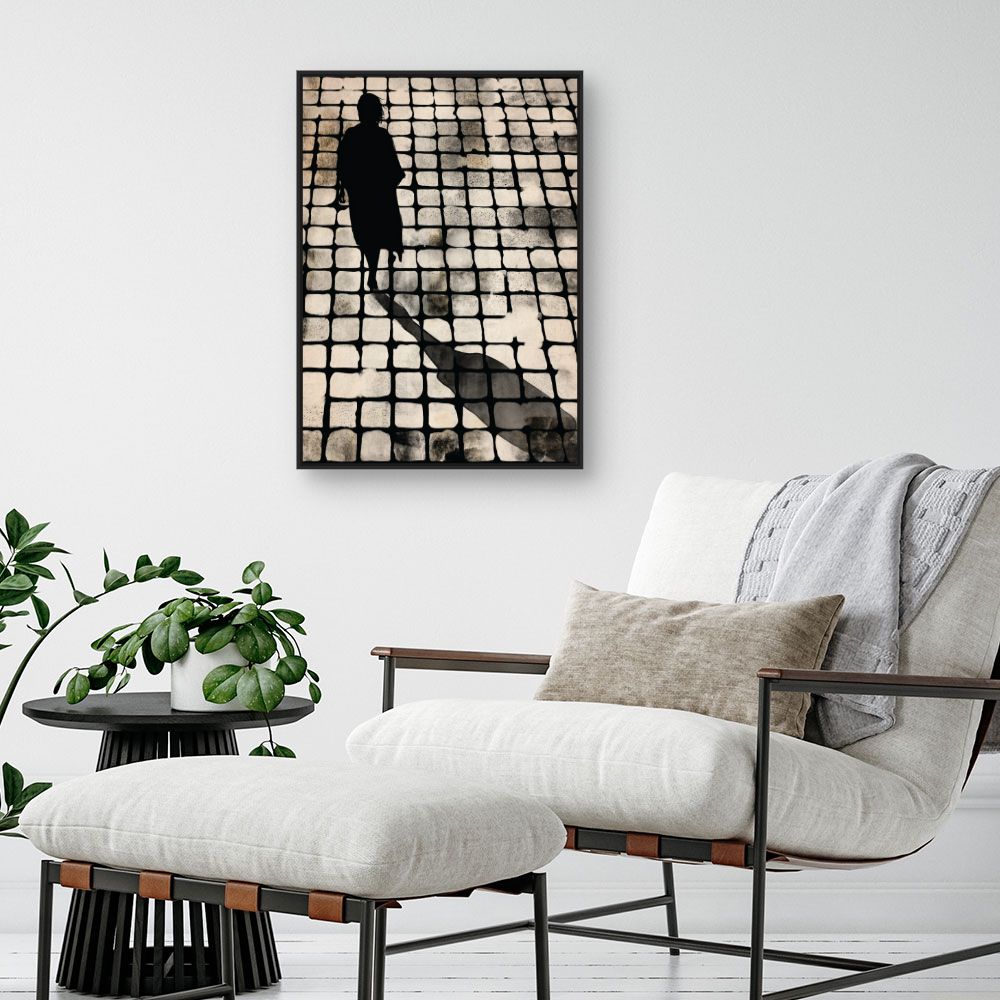 Tableau Silhouette élégante