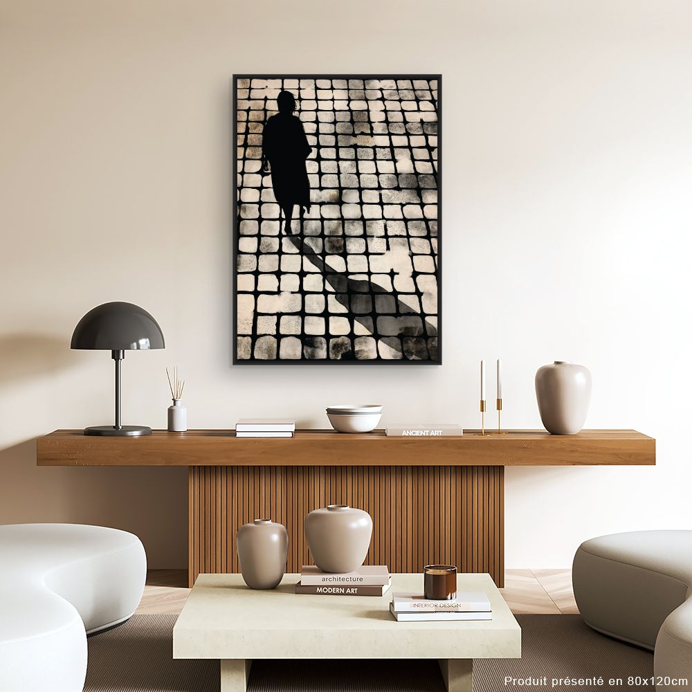 Tableau Silhouette élégante