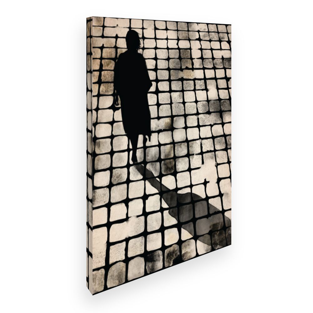 Toile Silhouette élégante