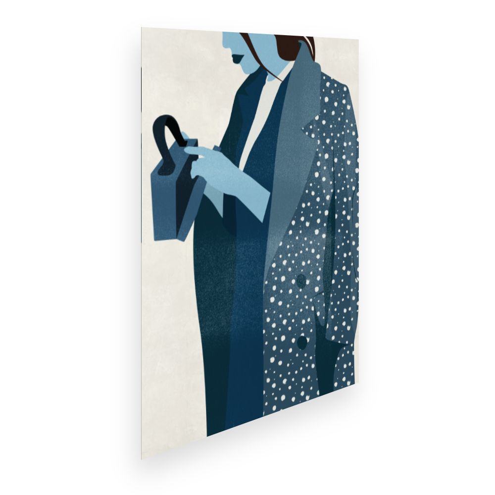 Affiche Élégance en tenue