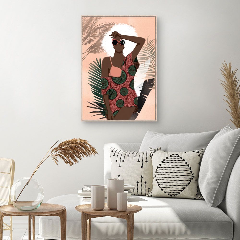 Tableau Élégance tropicale