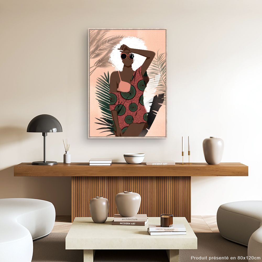 Tableau Élégance tropicale