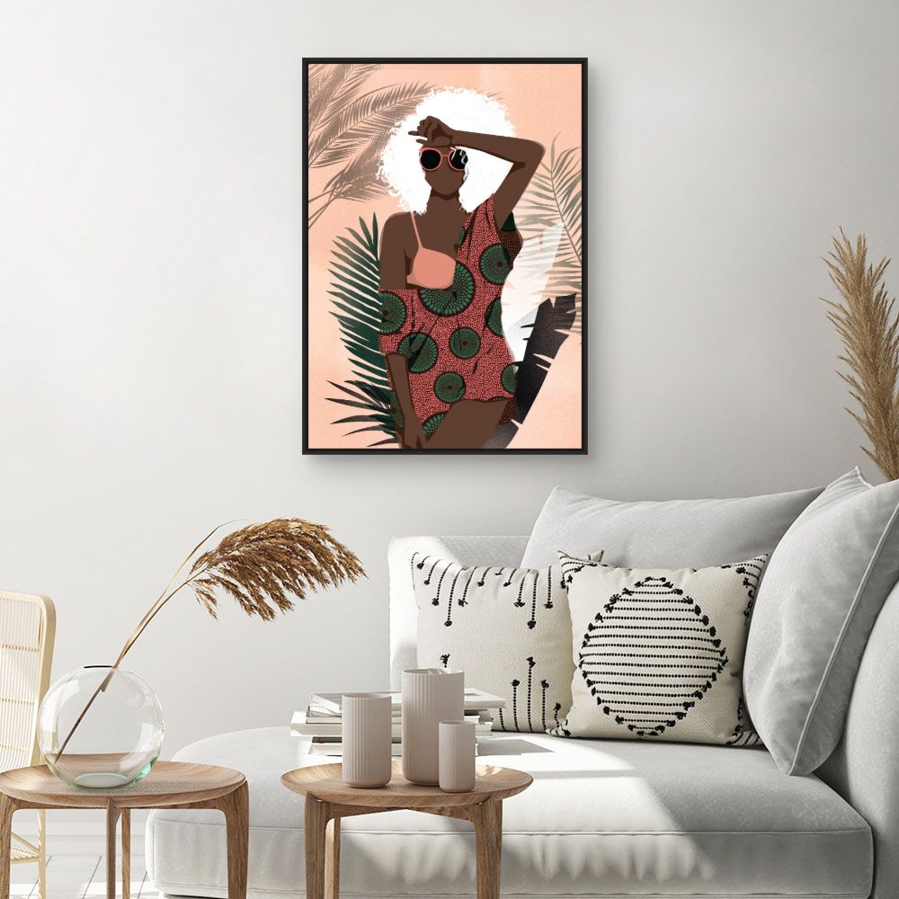 Tableau Élégance tropicale