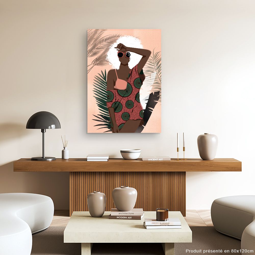 Tableau Élégance tropicale