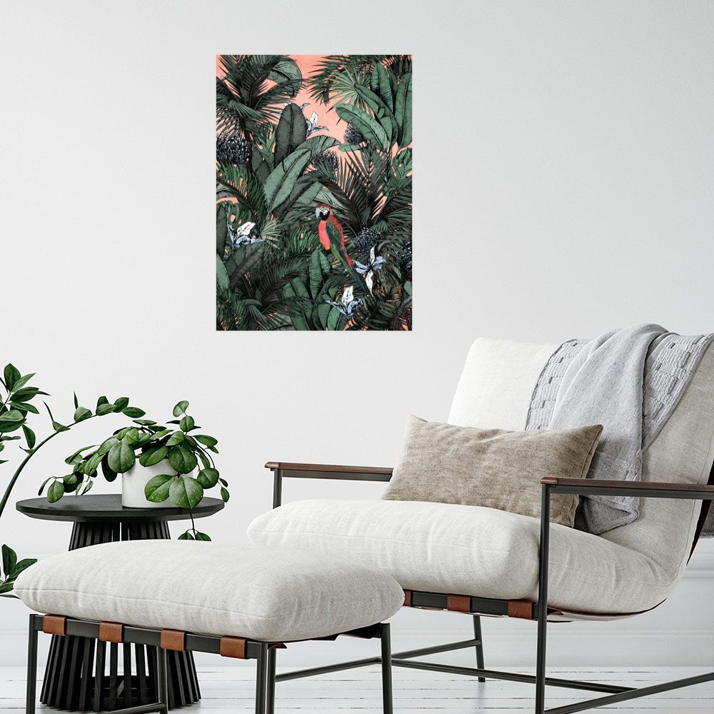 Affiche Perroquet exotique