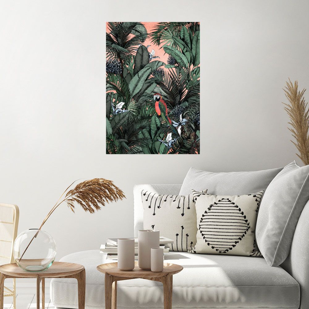 Affiche Perroquet exotique