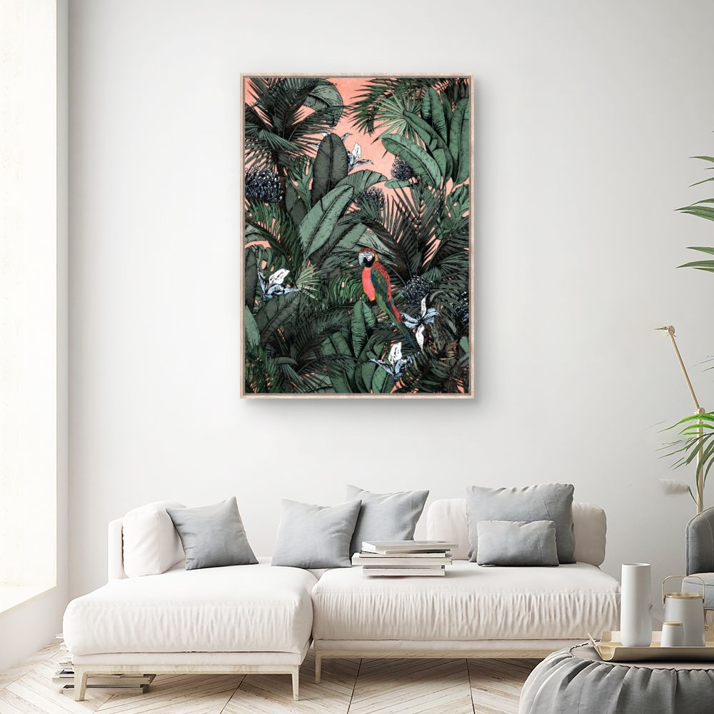 Tableau Jungle exotique