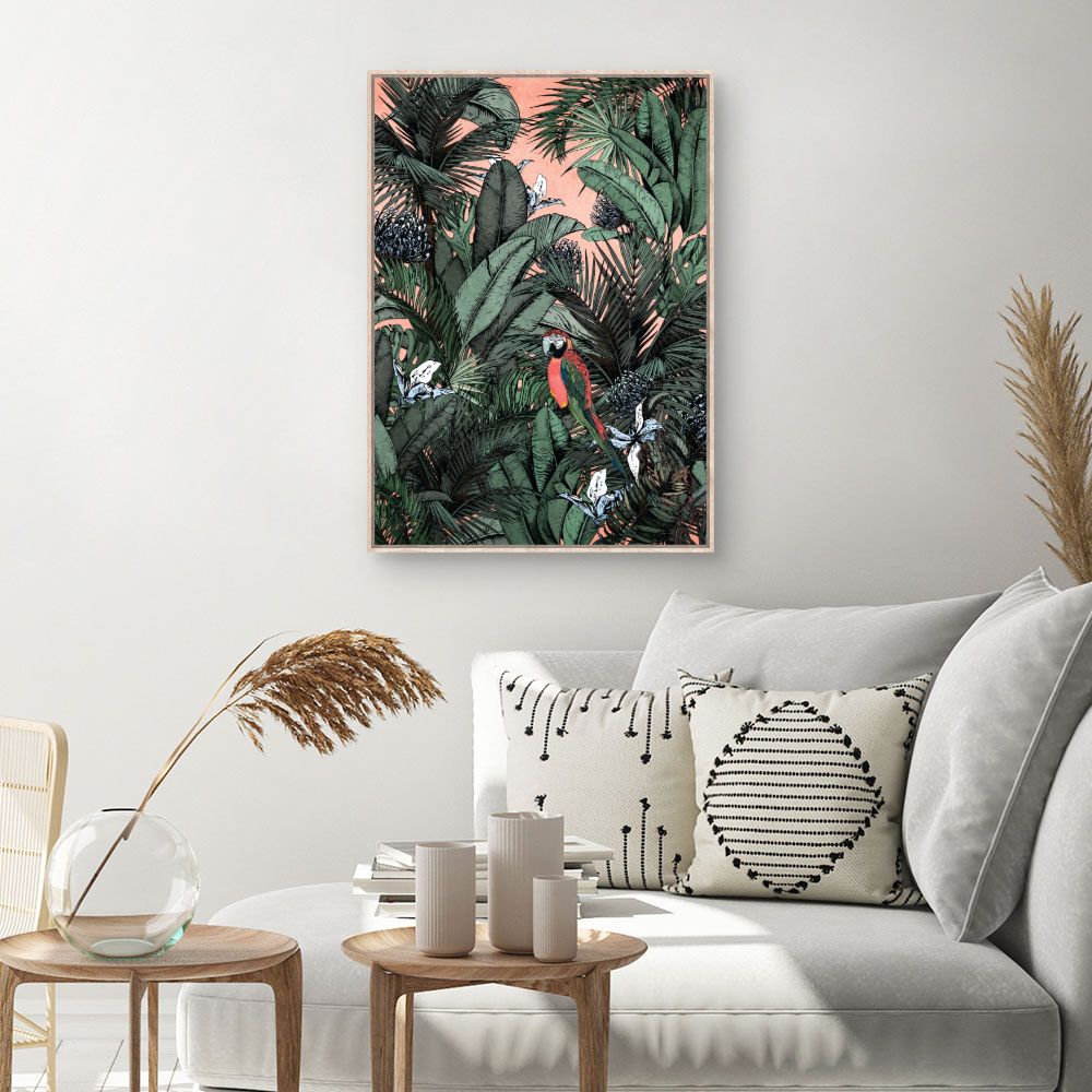 Tableau Jungle exotique