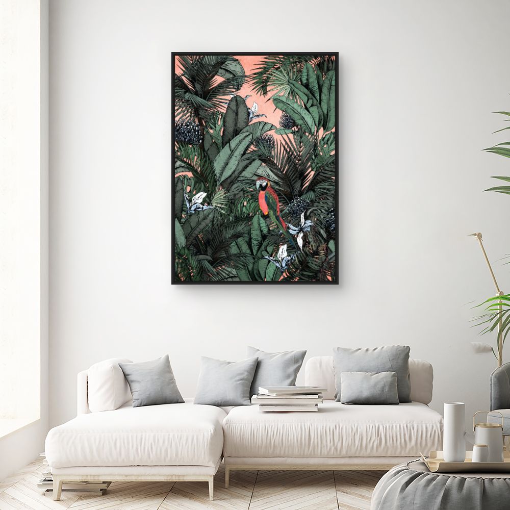 Tableau Jungle exotique