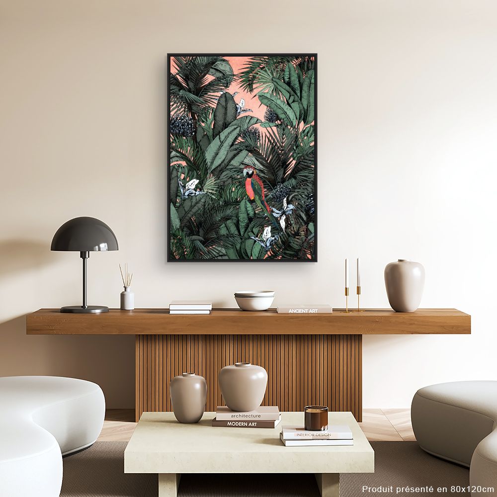 Tableau Jungle exotique