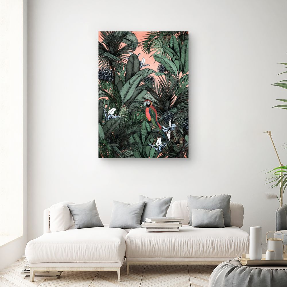 Tableau Jungle exotique