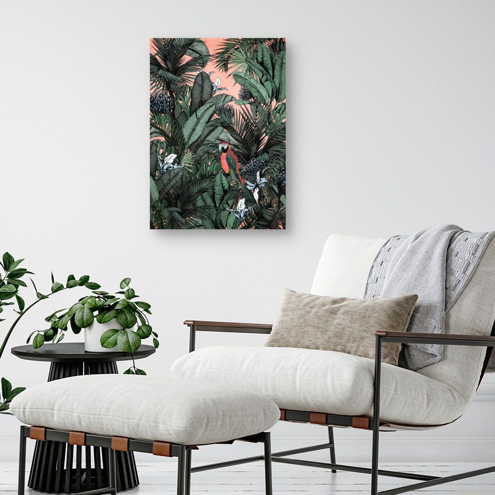 Tableau Jungle exotique