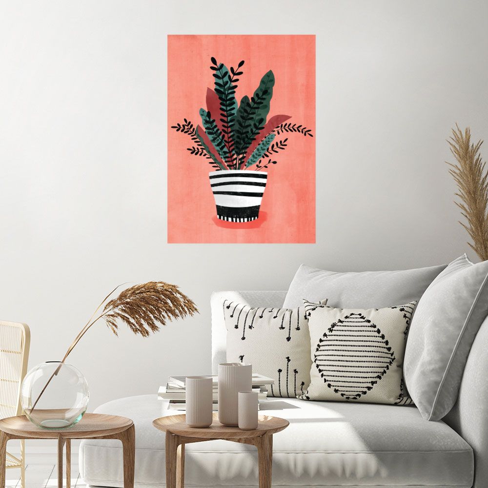 Affiche Plantes graphiques