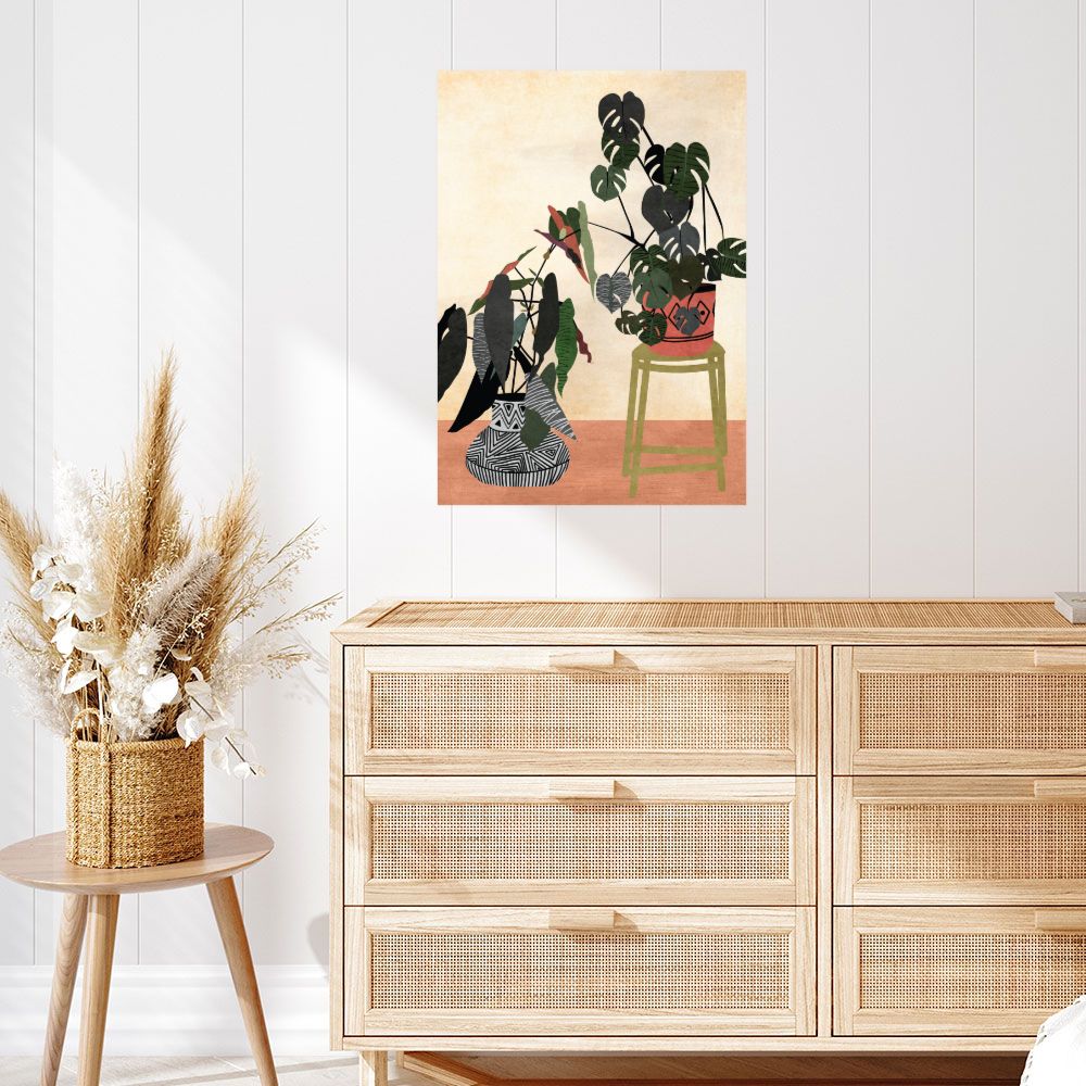 Affiche Feuillage moderne