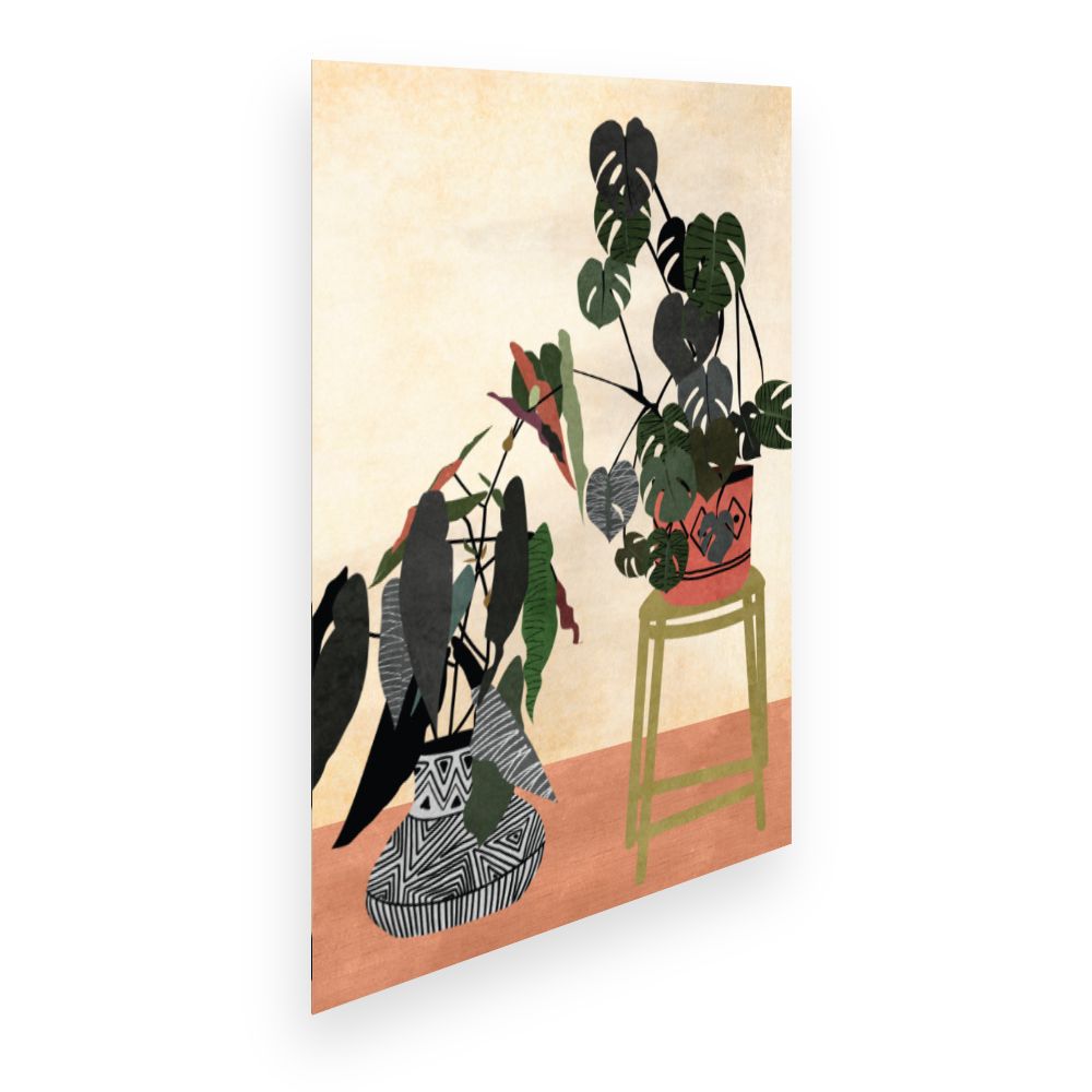 Affiche Feuillage moderne