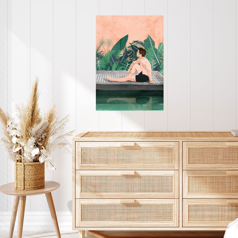 Affiche Pause tropicale