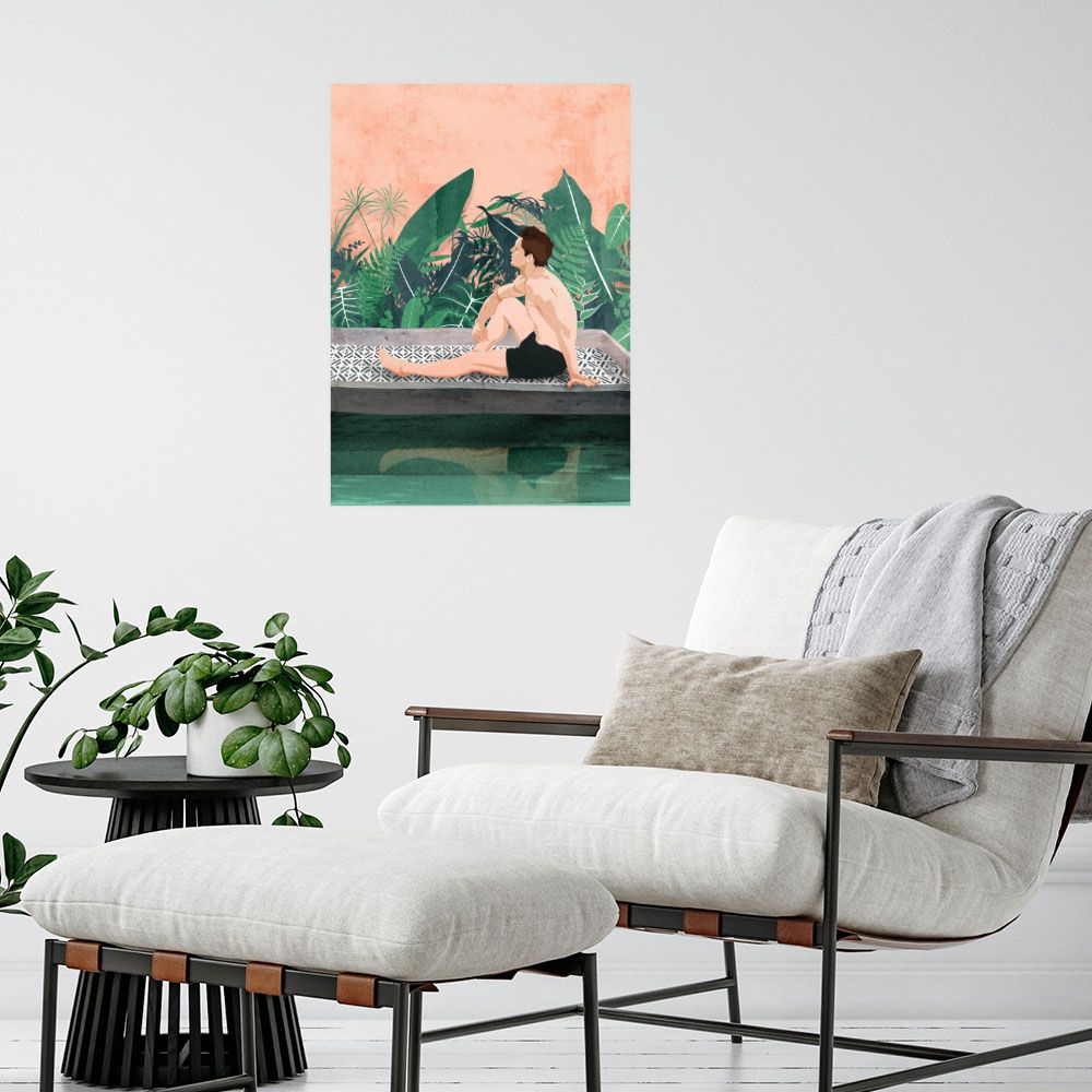 Affiche Pause tropicale