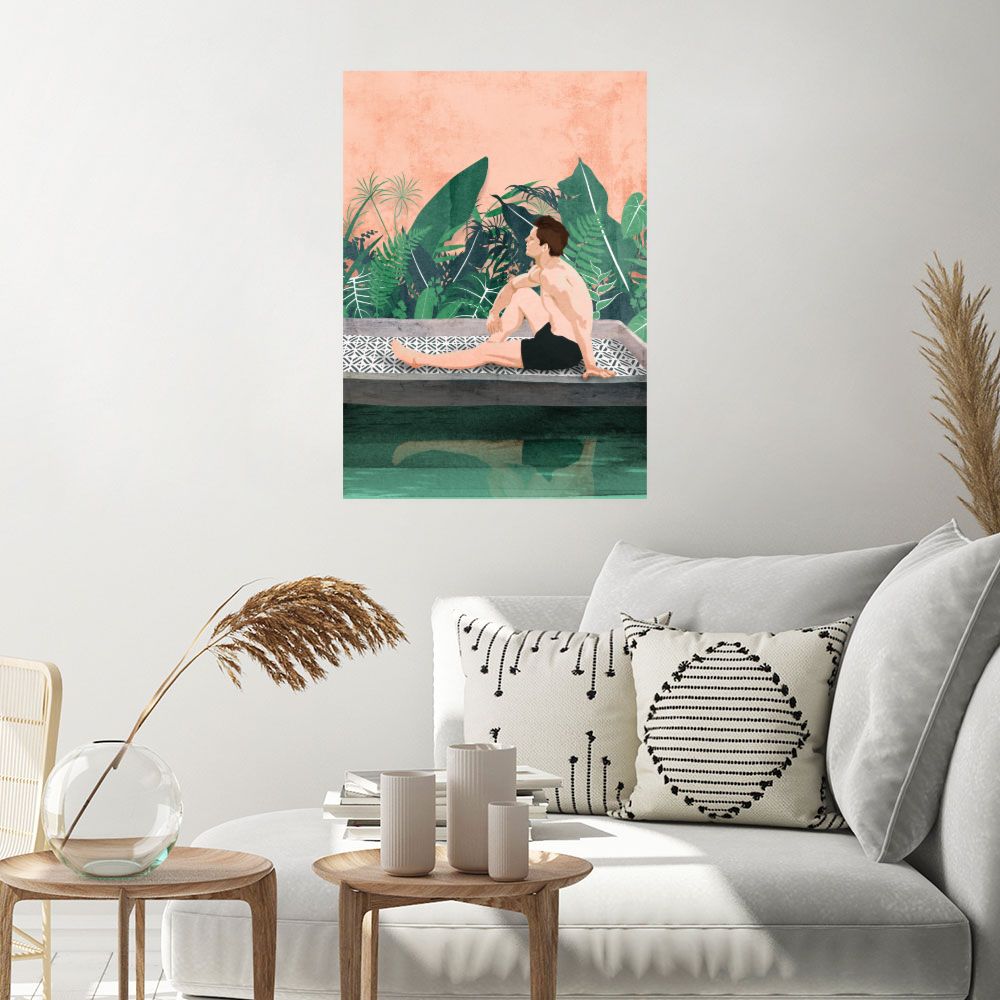 Affiche Pause tropicale