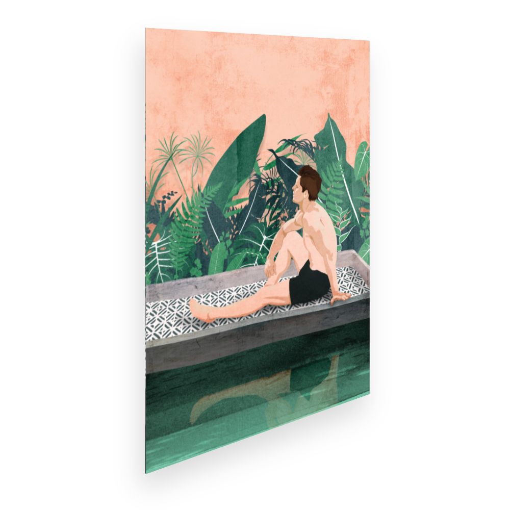 Affiche Pause tropicale