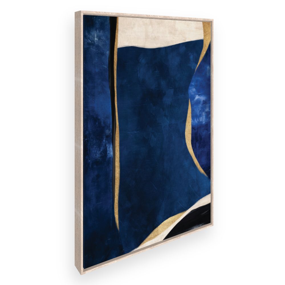 Toile Élégance abstraite