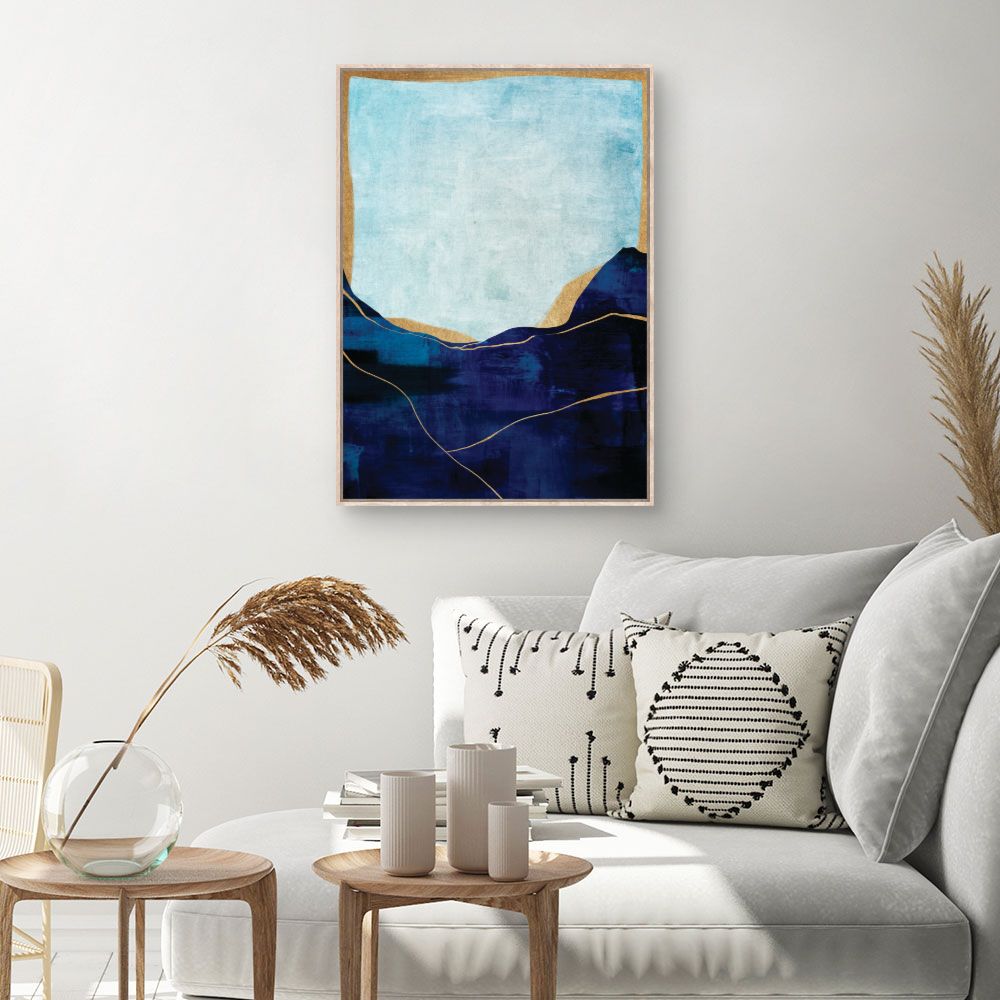 Tableau Montagnes abstraites