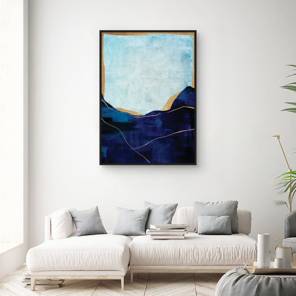 Tableau Montagnes abstraites
