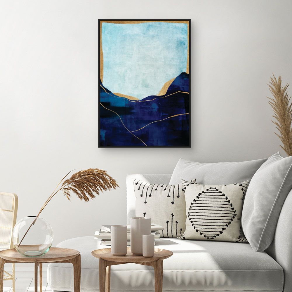 Tableau Montagnes abstraites