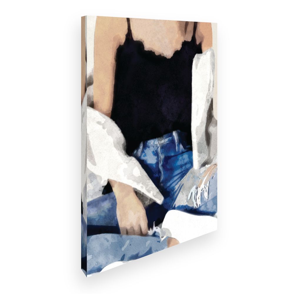 Toile Élégance décontractée