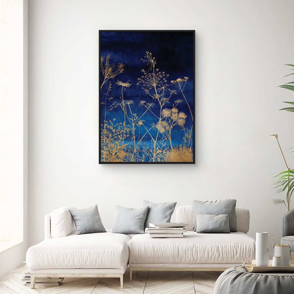 Tableau Floral nocturne