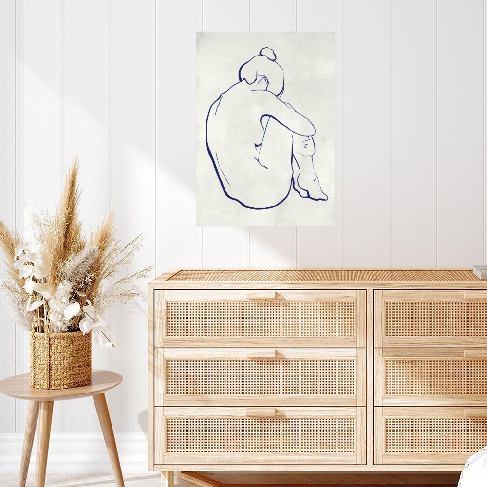 Affiche Silhouette sereine