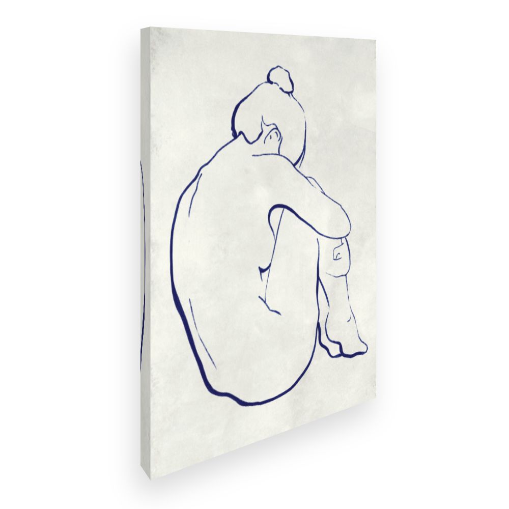 Toile Silhouette minimaliste