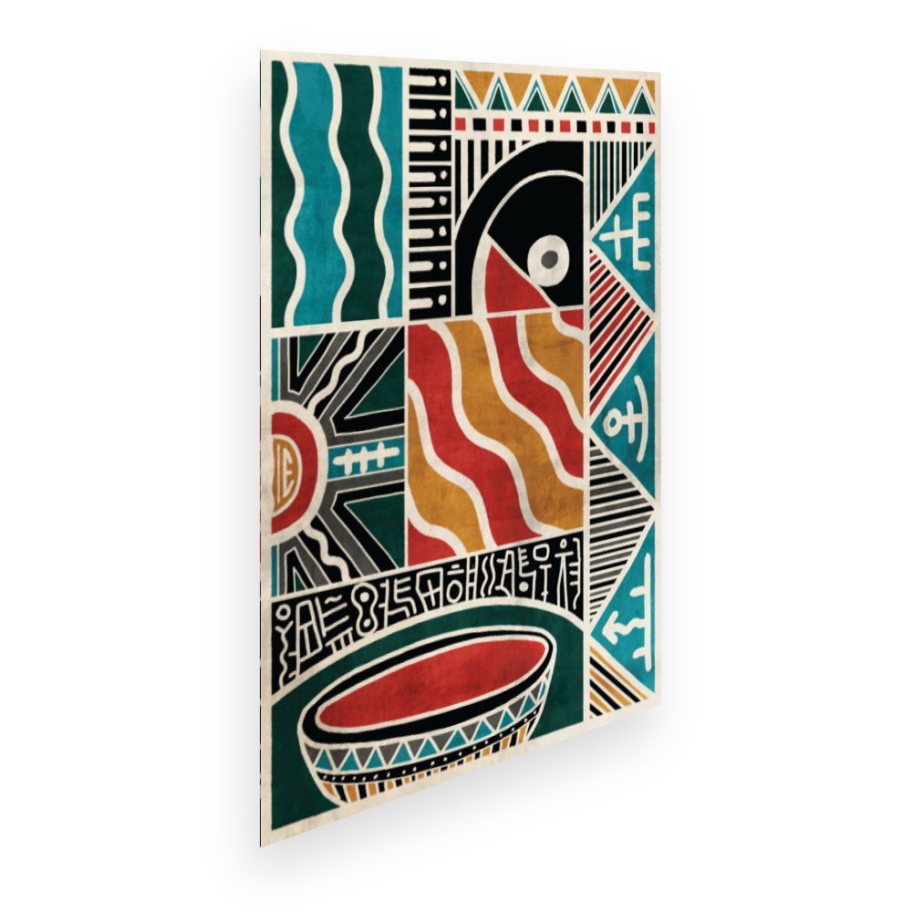 Affiche Motifs ethniques captivants